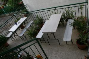 Balkón nebo terasa v ubytování Apartments Mira