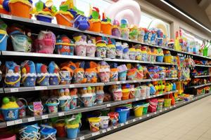 Supermarket nebo jiné obchody v  kempu nebo okolí
