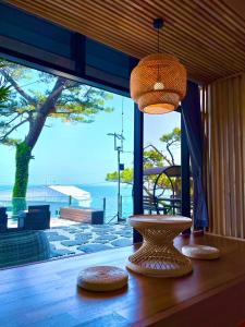 日式旅馆周边自然景观