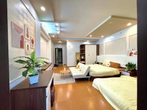 Ruang duduk di Uni Homestay 2
