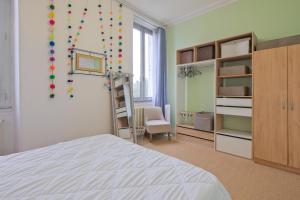 Posteľ alebo postele v izbe v ubytovaní Miraflores, appartement en ville