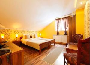 Postel nebo postele na pokoji v ubytování Rooms SQUARE Belgrade
