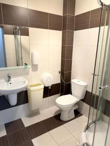 Kúpeľňa v ubytovaní Hotel TM