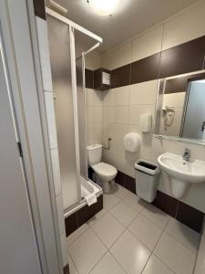 Kúpeľňa v ubytovaní Hotel TM