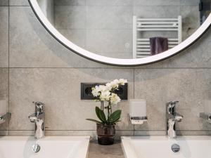 Koupelna v ubytování Ferienhaus Evelyn