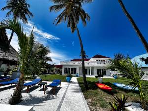Zahrada ubytování Zen-Zanzibar Beach Front Villa