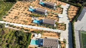 A garden outside Fairytale Villas