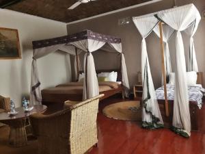 Giường trong phòng chung tại Rudi House +17 ảnh