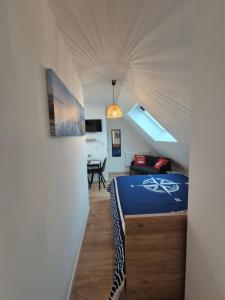 Postel nebo postele na pokoji v ubytování Appartement des dunes à 200m de la plage