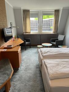 TV a/nebo společenská místnost v ubytování Hotel Lachnerhof