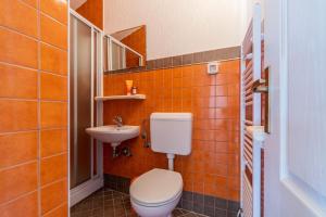 Koupelna v ubytování Apartments Percan + 13 fotografií