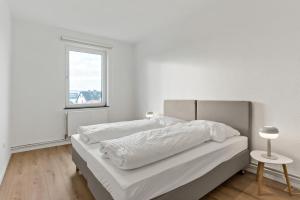 Postel nebo postele na pokoji v ubytování Wohnung für Monteure und Reisende zentral in Minden