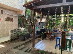 Patio nebo venkovní prostory v ubytování Hotel Pousada Casuarinas