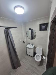 Koupelna v ubytování Casa Marm