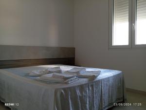 Voodi või voodid majutusasutuse Casa mare Torre Pali Salento toas