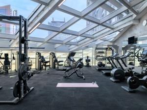 Fitness centrum a/nebo fitness zařízení v ubytování Ibis Fujairah