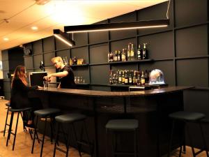 Lounge nebo bar v ubytování ibis Styles Nancy Centre Gare