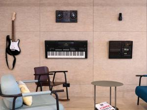 Posezení v ubytování ibis Styles Nancy Centre Gare