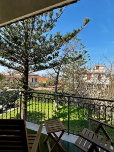 Balkón nebo terasa v ubytování Garden House Alla Torre