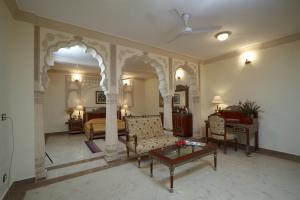Posezení v ubytování Welcomhotel by ITC Hotels, Fort & Dunes, Khimsar