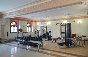 Fitness centrum a/nebo fitness zařízení v ubytování Welcomhotel by ITC Hotels, Fort & Dunes, Khimsar