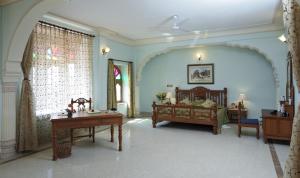 Posezení v ubytování Welcomhotel by ITC Hotels, Fort & Dunes, Khimsar