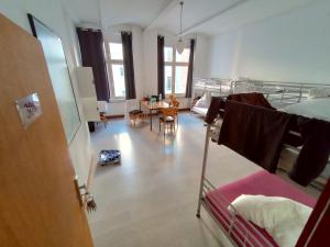 Postel nebo postele na pokoji v ubytování Die Fabrik - Hostel