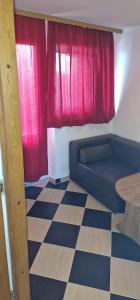 Χώρος καθιστικού στο Wohnung in Nähe Maksimir 1Stock