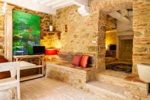 Posezení v ubytování Casa Pereta