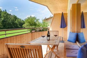 O zonă de relaxare la Wellness Ferienwohnungen Obere Mühle