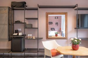 Eldhús eða eldhúskrókur á Albergo Minerva