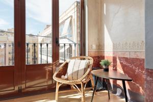 Balkón alebo terasa v ubytovaní Central Apartments Barcelona