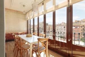 Posedenie v ubytovaní Central Apartments Barcelona