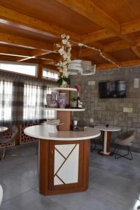 TV a/nebo společenská místnost v ubytování Hotel Sirio