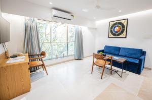 Posezení v ubytování Indie Stays Studios, Chembur