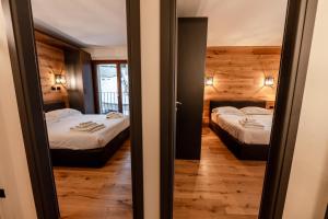 Postel nebo postele na pokoji v ubytování Chalet Himalaya