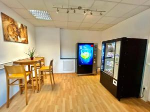 Kuchyň nebo kuchyňský kout v ubytování Business & City