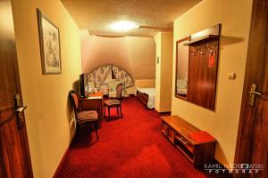 Posezení v ubytování Hotel Zodiak
