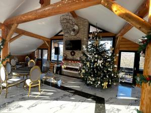 O zonă de relaxare la Domi Chalet