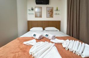 Postel nebo postele na pokoji v ubytování Apto Bessa Novinho 200m Praia 2 Quartos 5 Pessoas + 17 fotografií