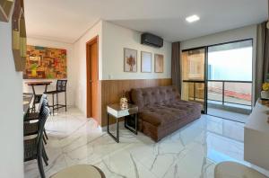 Posezení v ubytování Apto Bessa Novinho 200m Praia 2 Quartos 5 Pessoas