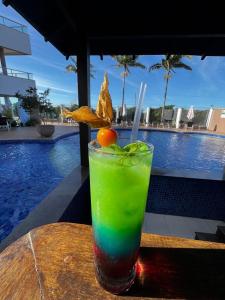 Bazén v ubytování Reserva Praia Hotel nebo v jeho okolí
