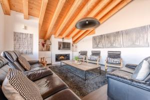 Posezení v ubytování Ski Paradise MOUNTAIN & LUXE apartments