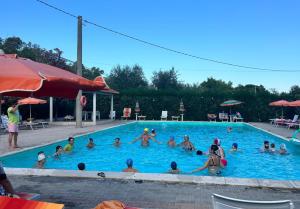 Bazén v ubytování VIOLA Club Village & Camping nebo v jeho okolí
