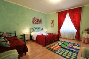 Postel nebo postele na pokoji v ubytování B&B La Villa