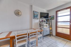 Kuchyň nebo kuchyňský kout v ubytování Granges 9 - Appartement Vue