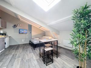 Køkken eller tekøkken på Appartement tout neuf 2 pers N4