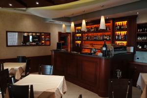 De lounge of bar bij Hotel Primavera
