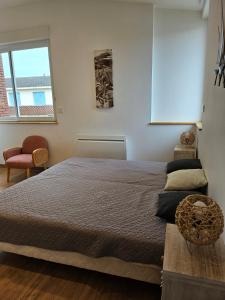 Postel nebo postele na pokoji v ubytování La Berne'rit