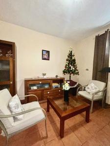 Χώρος καθιστικού στο Room in historic house